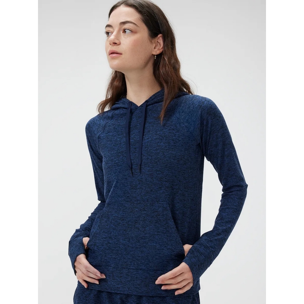 Outdoor Voices Navy Blue Cloudknit Hoodie